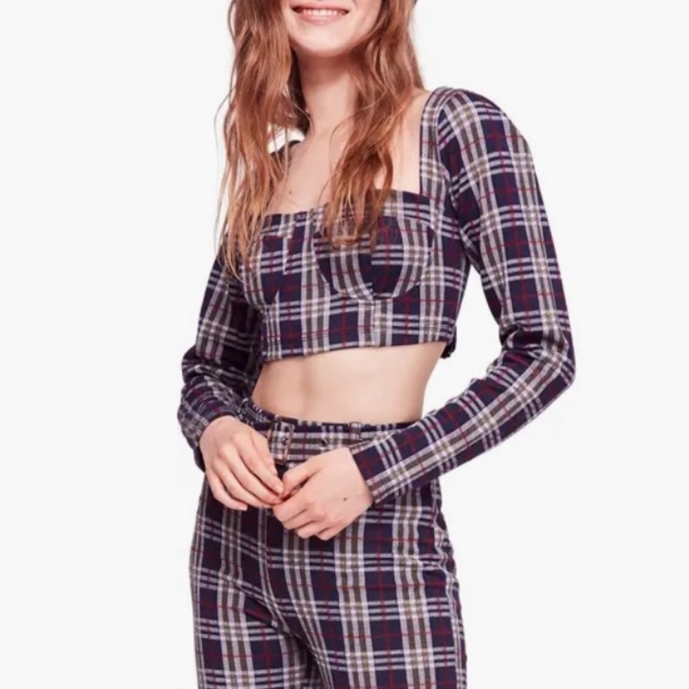 Free People Modern Love Crop Top
